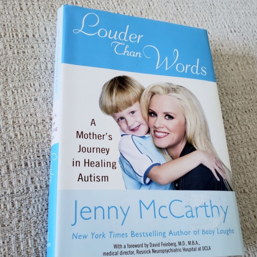 Book "Louder Than Words" Autism Hard Cover